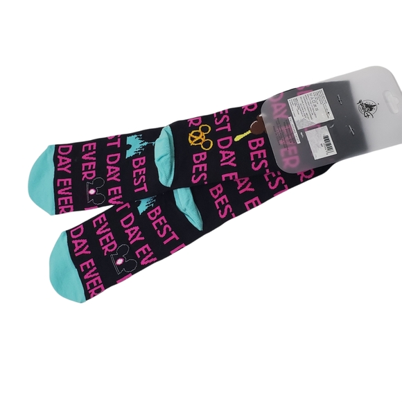 Disney Parks Best Day Ever Socks - Picture 2 of 2